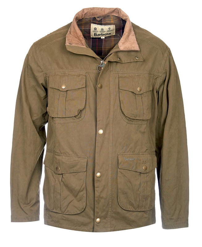 Vestes Décontractées Barbour Sanderling Vert Olive Homme | IRB-39959248
